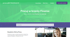 Desktop Screenshot of pracujwfinansach.pl